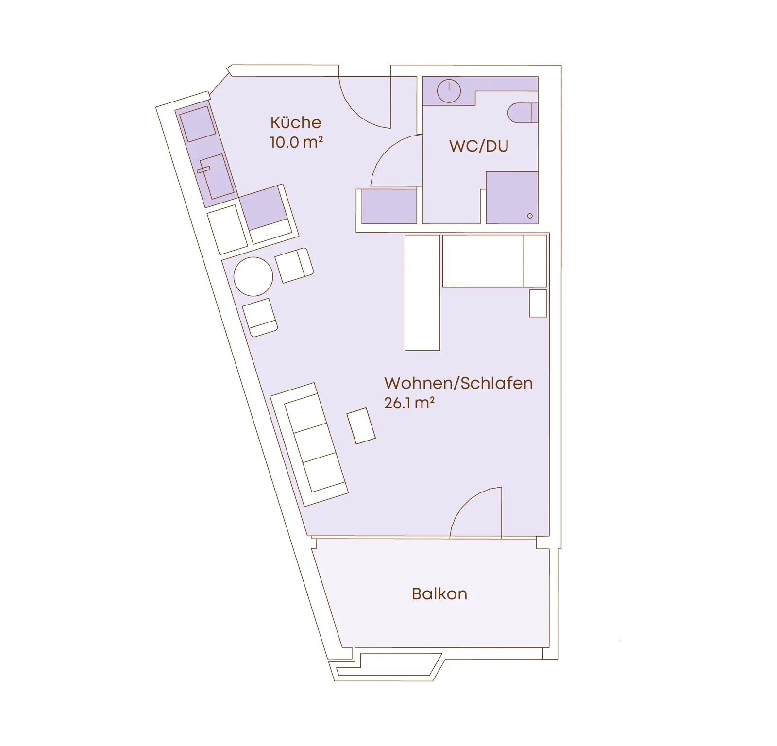 Icon 1½-Zimmer Typ-A