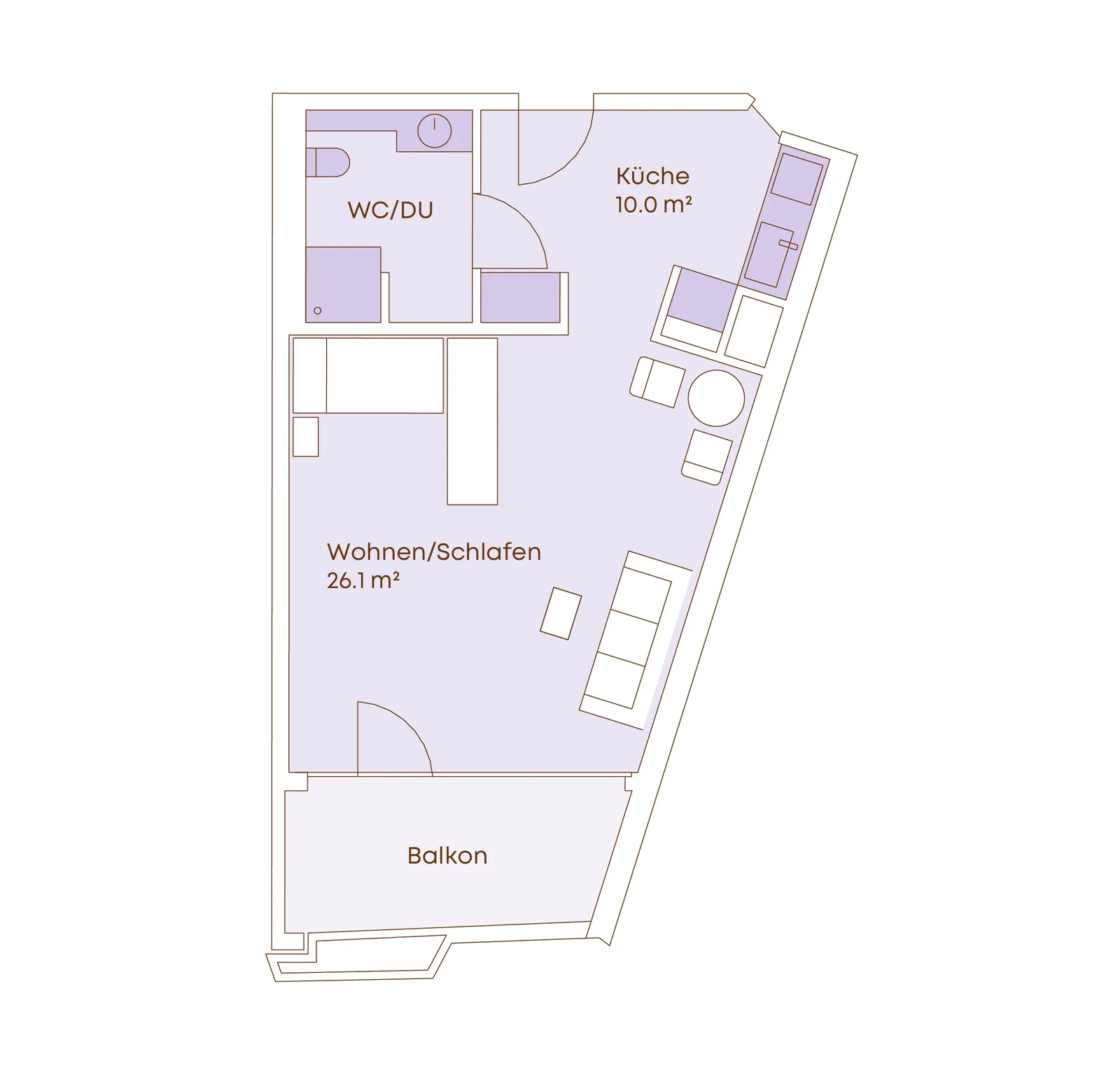 Icon 1½-Zimmer Typ-B